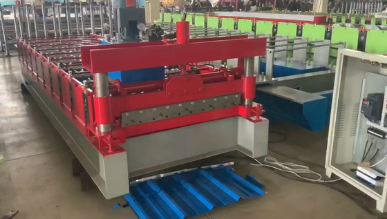 波形を付けられ、IBRの金属の機械を形作るHaideの二重層は屋根シート機械の形成を冷間圧延する